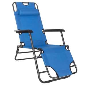 Шезлонг кресло-лежак для пляжа, террасы и сада Springos Zero Gravity SKL41-323292
