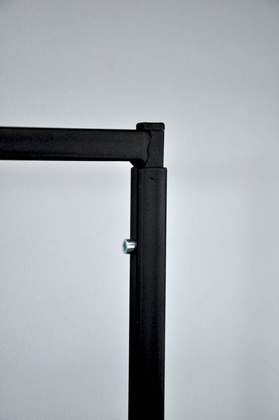 Стійка для одягу металева чорна для дитячого гардеробу 1000 мм (OL085/3) №2 №2 №2 №2 №2