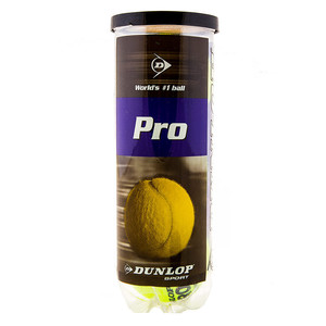 Мяч теннисный Dunlop Pro 3шт SKL83-291796