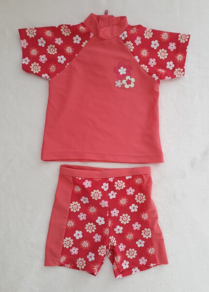 Купальник для девочки Matalan (Купальный костюм) футболка +шорты №2