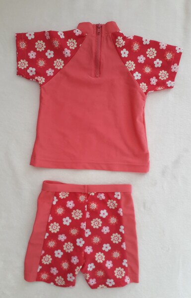 Купальник для девочки Matalan (Купальный костюм) футболка +шорты №2 №2