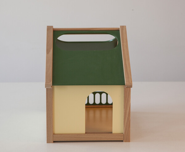 Деревянный мини кукольный домик зеленый №2 №2 №2 №2 №2 №2 №2 №2