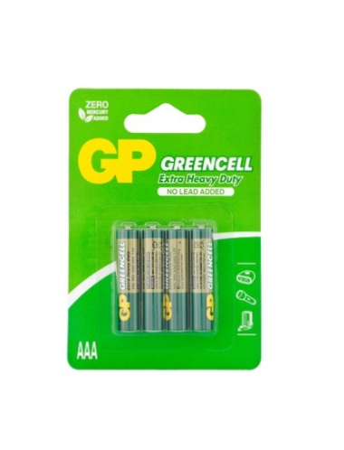 Батарейка GP - GREENCELL 1.5V, R03, 24G-2UE4 (ціна за 1шт)