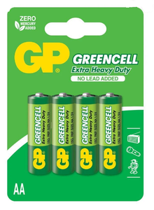 Батарейка GP - GREENCELL 1.5V, R6, 15G-2UE4 (ціна за 4шт)