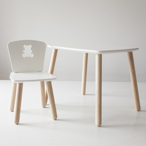 Комплект стол и стул детский с дополнительными ножками