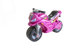 Мотоцикл беговел 2-х колісний рожевий