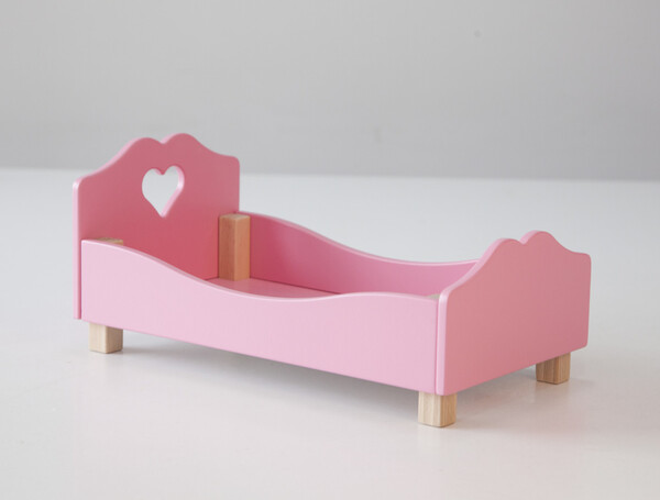 Мини кукольная кроватка розовая №2 №2 №2