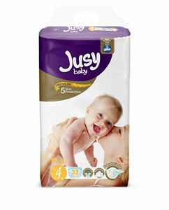 Детские подгузники Jusy maxi 4 7-18 кг SKL88-344985