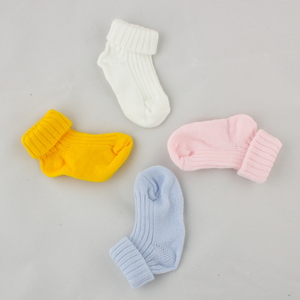 Носки для малышей Турция н-21 56 см  белый, голубой, жёлтый, розовый