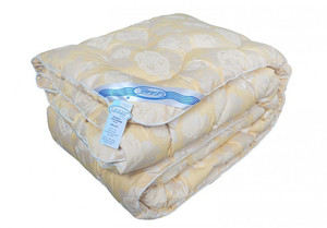 Одеяло Лебяжий Пух Leleka-Textile Евро 200х220 Желтая Роза SKL53-239864